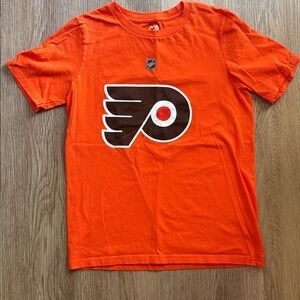 Flyers NHL Bright Orange Cotton Tee